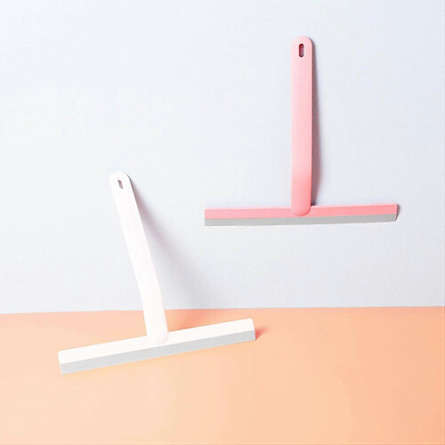 Shower Squeegee,2 Pack All-purpose Lightweight Bathroom Squeegee for S 2
