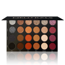 CCOLOR COSMETICSS-Neutrals 24-Color Eyeshadow Palette Matte/Shimmer/Metallic.Glitter Finish Meget pigmenteret ?jenskygge Makeup Long-Wearing Eye