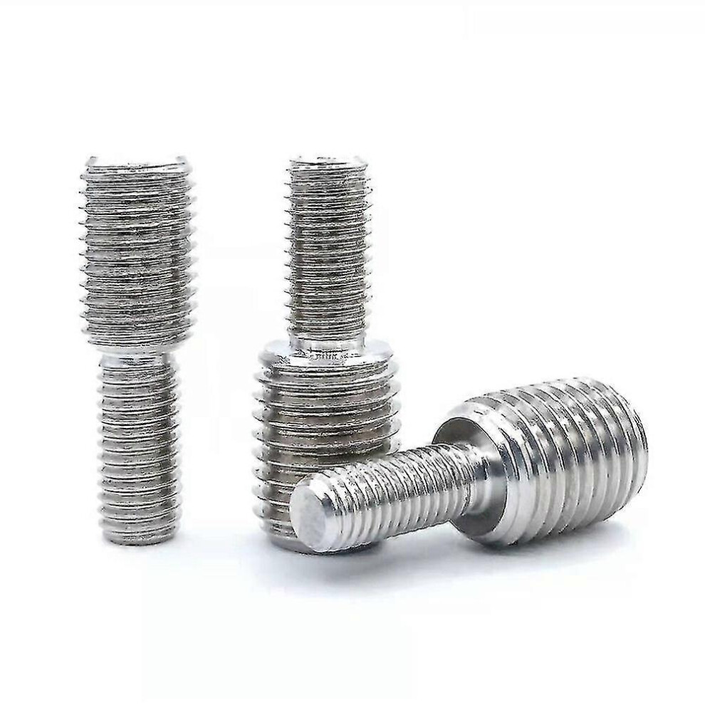 (M6x15-M10x15) 4pc M3/m4m5/m6/m8/m10/m12/m14m16 Stainless Steel Converter Reducing Screw Bolt Camera Adapter Double Heads Conversion Screws Zekai-image-OPC-PG5HPPQ-NEW