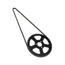 25h 136 Chain + 68t Sprocket 2 Stroke 47cc 49cc for Mini Small Sports Car Pocket Bike Off-road Moto