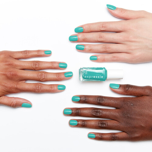 essie essie Expressie Βερνίκι Νυχιών, Γρήγορη Ξηρασία Μπλε, Vegan, Bring The Beat, 0.33 Fl Oz 1