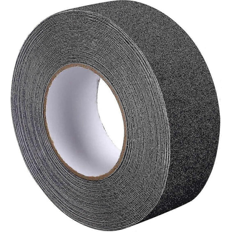 Anti-Slip Safety Tape 5 Cm X 10 M, Black, High Resistance For Stairs And Slippery Surfaces, Indoor And Outdoor Use. 5778930925131