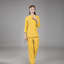 (XL, Yellow-C) Traditional Chinese- Kung Fu Uniform Costumes