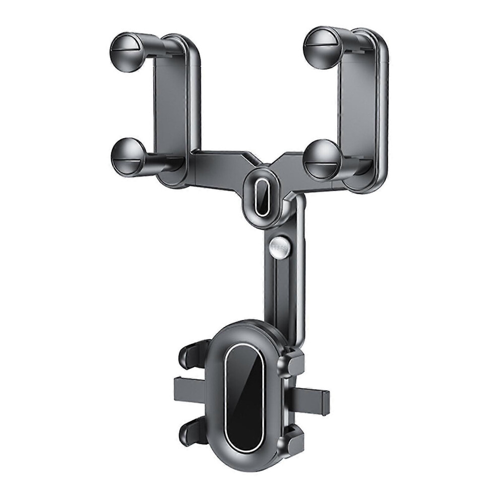 Car Phone Holder Clamp Rearview Mirror 360 Rotation Interior Universal Auto Gps 5778930925797