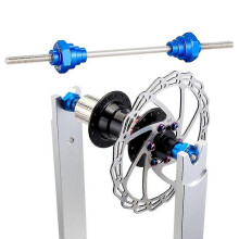 Bicycle Hub Thru Axle Adaptor Adapter for Wheel Truing Stands 12/15/20mm Hub Repair Tool 200mm Length Bike Accessories