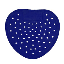 Urinal Screen Deodorizer Large Hole Anti Splash Deodorizer Scented Urinal Screen Mats for Bathrooms Restroomsblue