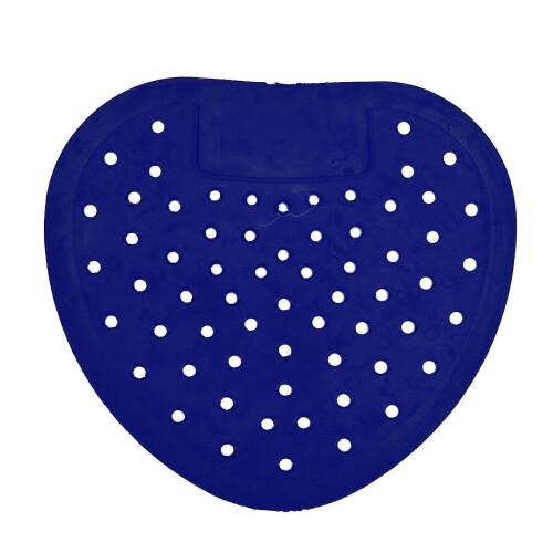 Urinal Screen Deodorizer Large Hole Anti Splash Deodorizer Scented Urinal Screen Mats for Bathrooms Restroomsblue