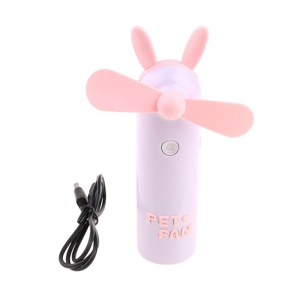 Portable Misting Handheld Fan Cooling Personal Mini Fan Spray Water Fan Usb