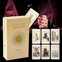 Lucid Dreams Beginners Tarot Card Deck Full English Board Game for Party Famaliy Playing Cards Tarot