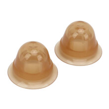 2pcs Silicone Nipple Suckers Painless Strong Suction Portable Inverted Flat Nipple Sucker Puller