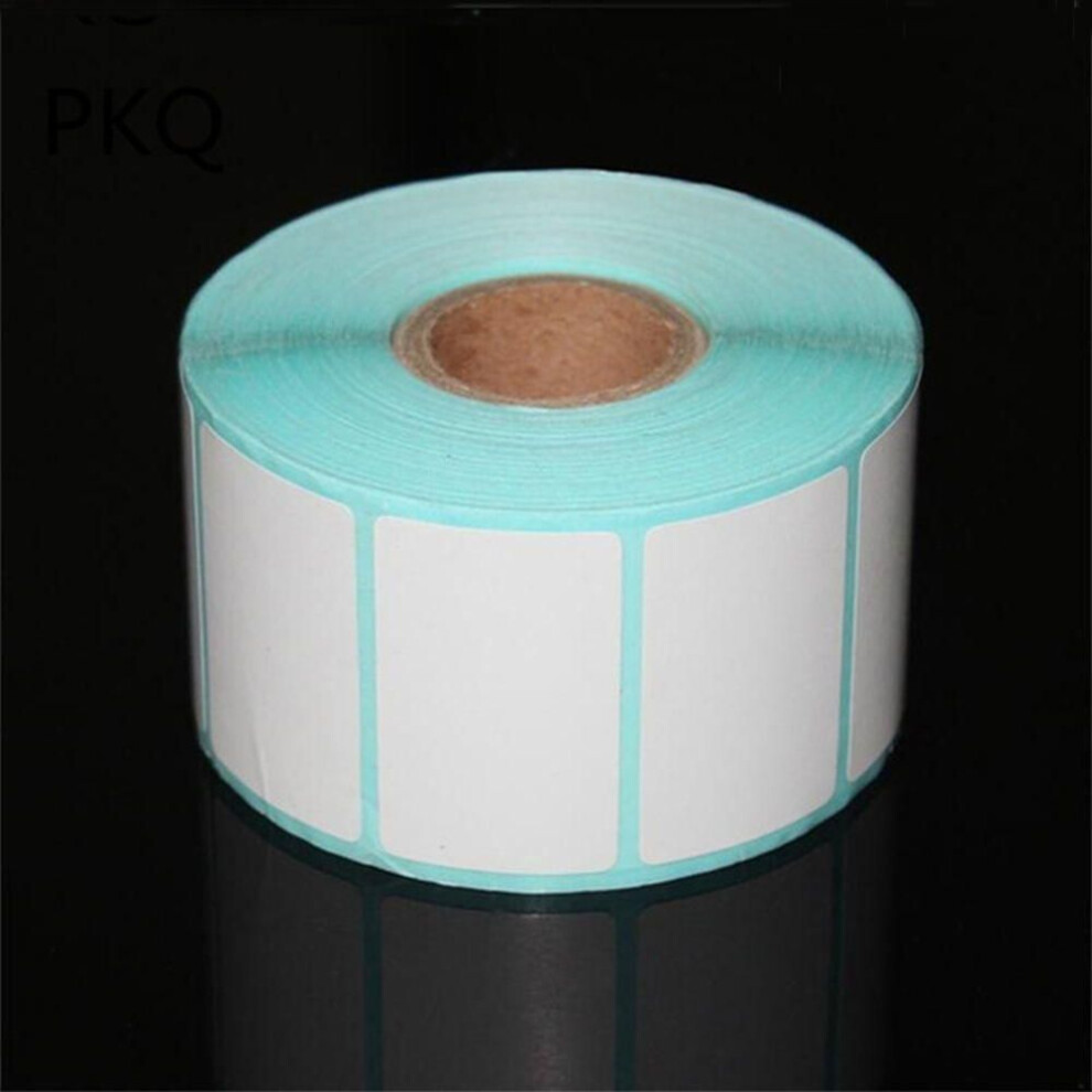 Supermarket Price Cards Blank Tag Waterproof Package Label Thermal Sticker Adhesive Paper