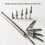 100pcs  Double-headed Nails,skirting Line Without Marks Nail, Invisible Security Screws Zekai 5