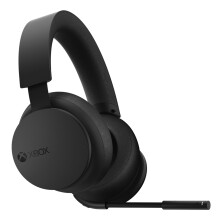 Fone de ouvido para jogos sem fio para Xbox - preto, áudio espacial, bateria com duração de 20 horas, faixa de cabeça ajustável