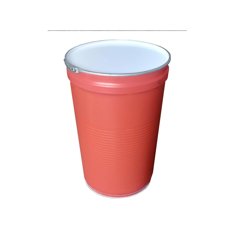 Ketoplastics 215 47 Gallon Shipping Drum Container Storage Bin With Lid And Clasp