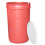 215 47 gallon shipping drum container storage bin with lid and clasp 3
