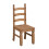 Mercers Furniture Corona 5'0" Dining Table & 4 Chairs Set Solid Wood Mexican Pine Wooden 5