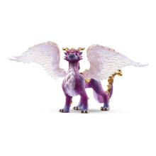 Schleich Bayala - 7 """" Nightsky Dragon Figur Spielzeug mit beweglichen Flgeln - se Fantasy -Fairy Animal Figur fr Mdchen und Jungen - Purple