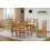 Mercers Furniture Corona 6'0" Dining Table & 6 Chairs Set Solid Wood Mexican Pine 1