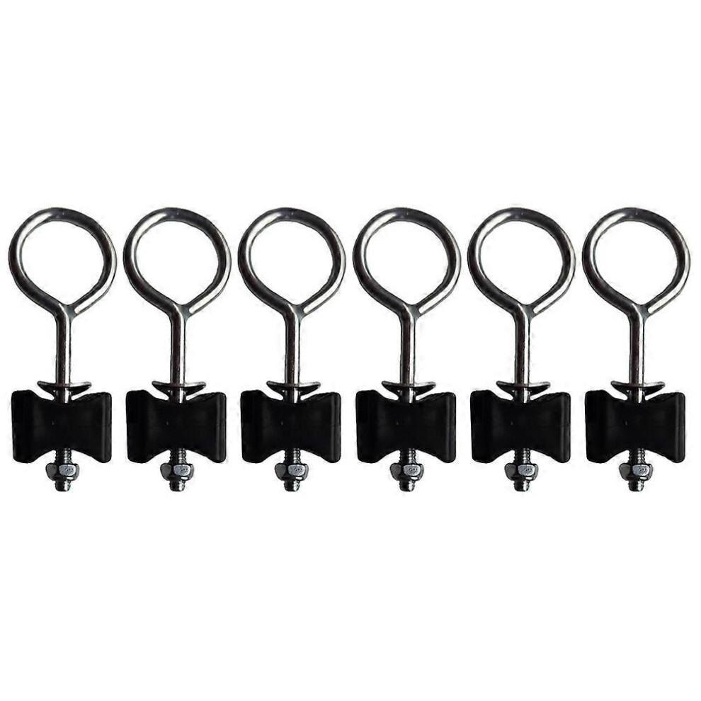 (As show, One size) 6Pcs Professional Trampoline Parts Portable Trampoline Nuts Replaceable Trampoline Accessories