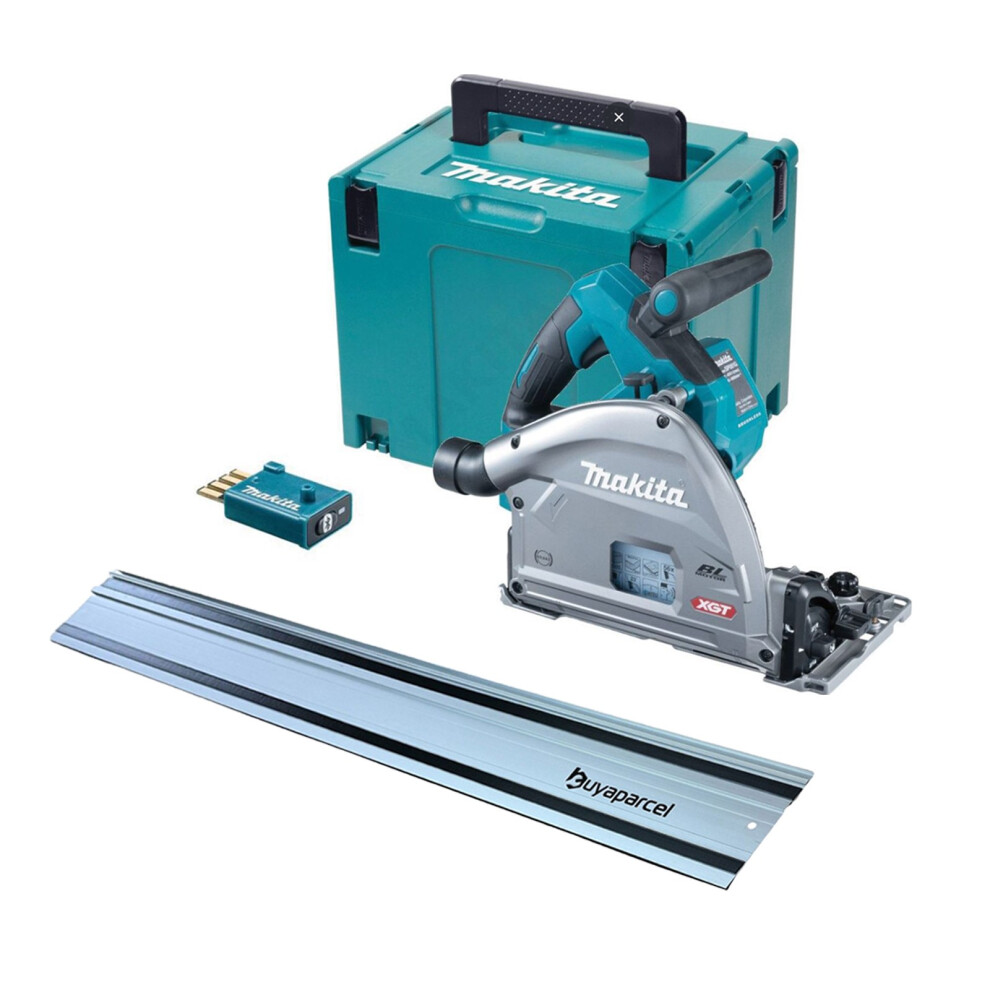 Makita SP001GZ03 40v MAX XGT Brushless Plunge Cut Circular Saw 1x1.5m Guide Rail