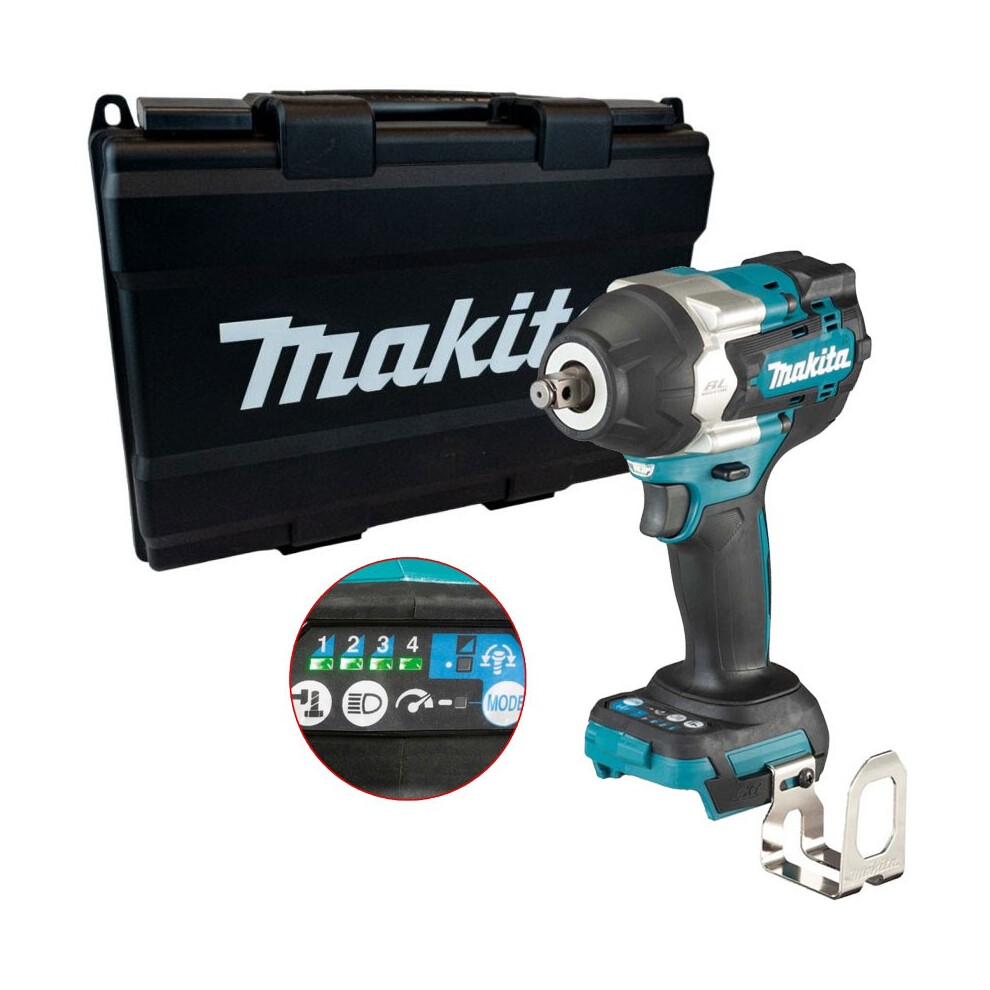 Makita DTW700Z 18v Brushless Impact Wrench 1/2" Drive 4 Stage 700Nm Bare + Case