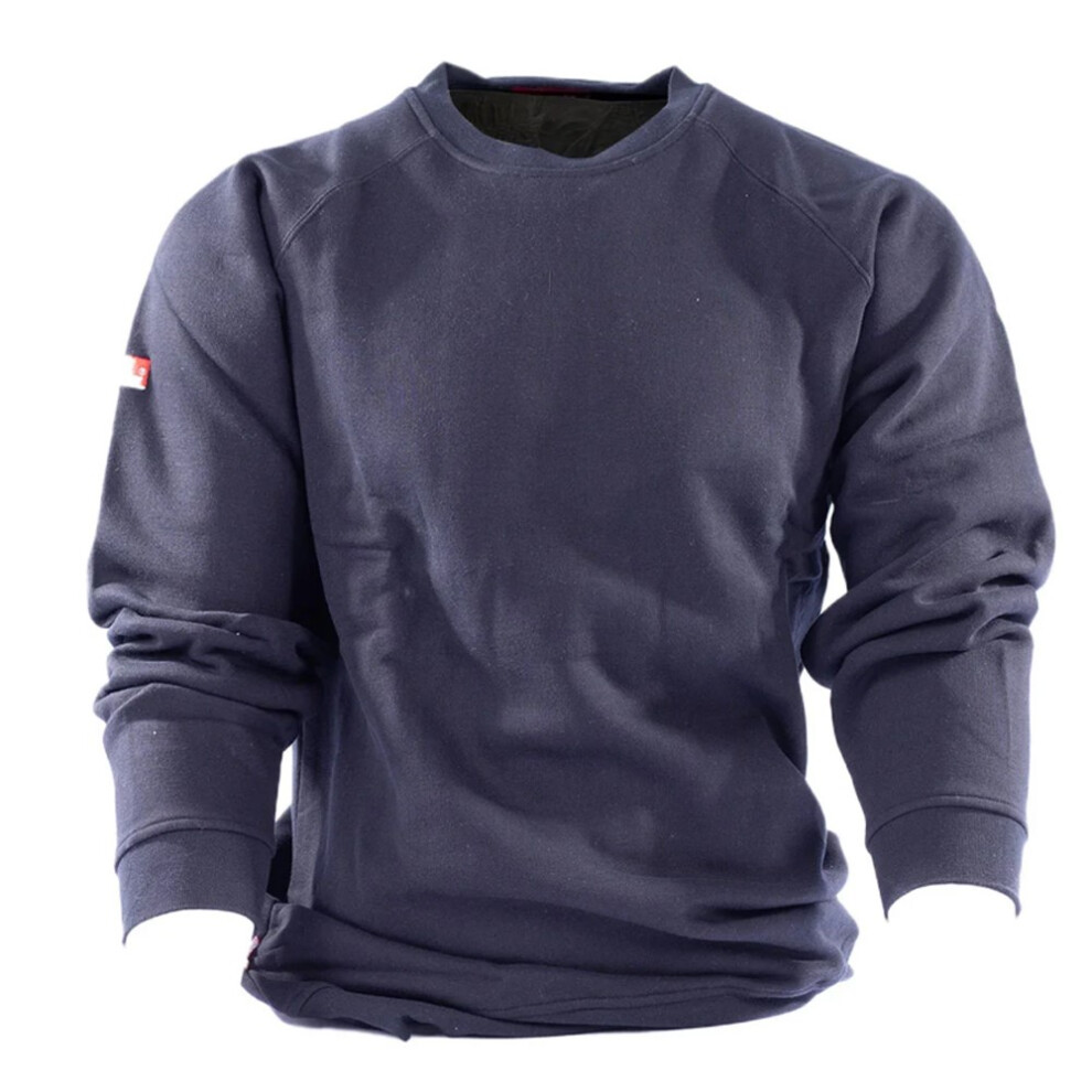 Makita 98P61-XL Comfortable Black Casual Pullover Sweatshirt Size Extra Large