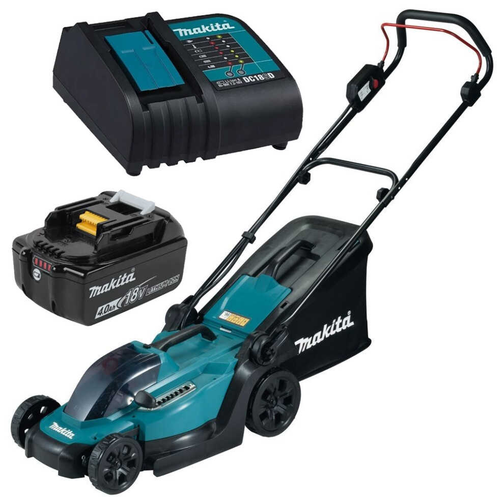 Makita DLM330SM 18v LXT Cordless Lithium Battery Lawn Mower 33cm + 1x4ah Battery