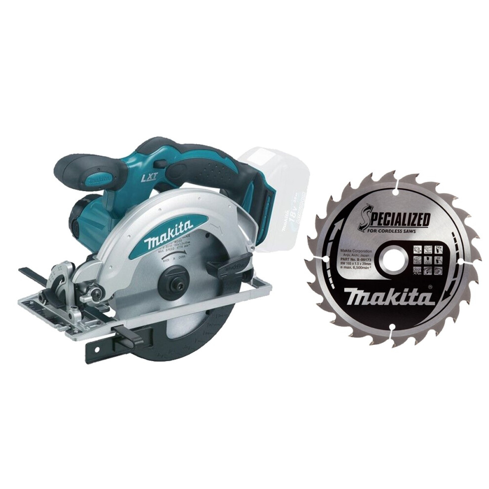 Makita DSS610Z 18V LXT Circular Saw Lithium Ion DSS610Z + Specialized Blade
