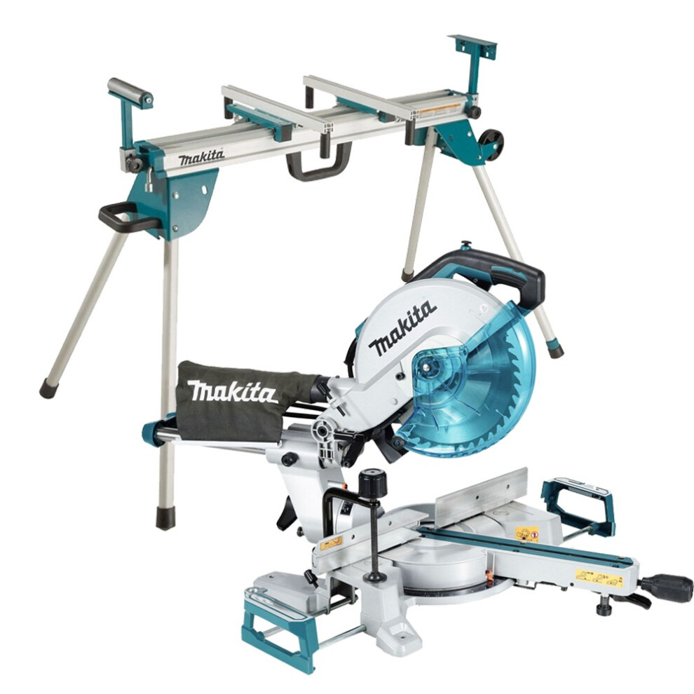 Makita LS1110F 240v 260mm 10" Slide Compound Mitre Saw + LED Job Light + Legs