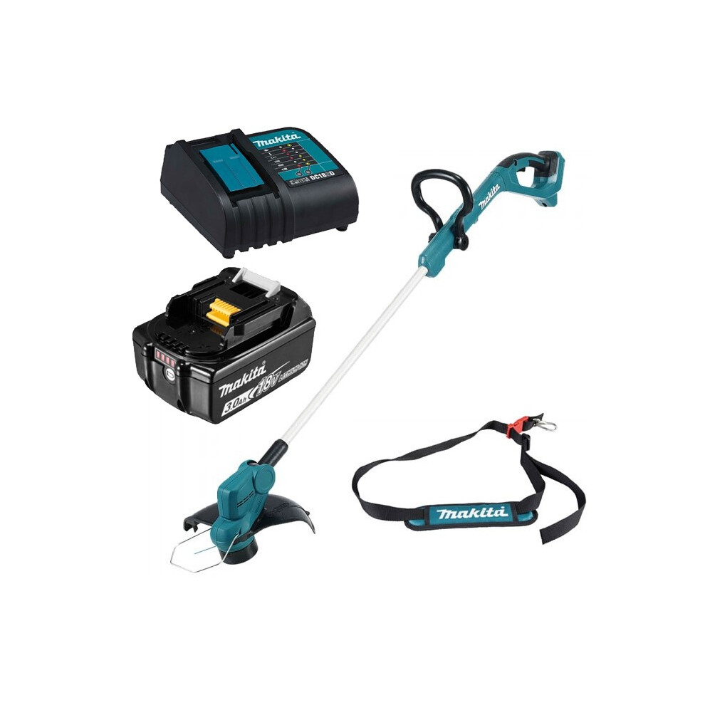 Makita DUR193 LXT 18v Cordless Garden Grass Line Trimmer Strimmer +3.0ah Battery