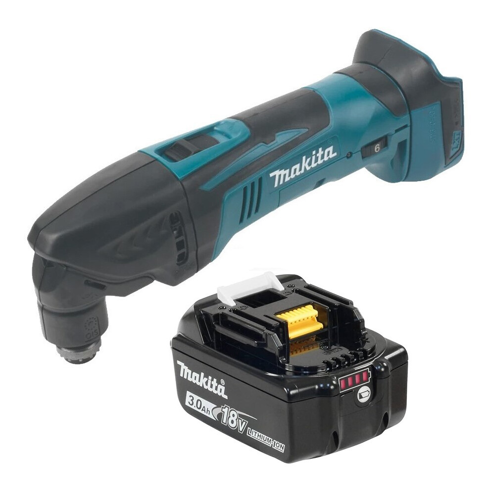 Makita DTM50Z 18v LXT Lithium Cordless Multi Tool Multitool + BL1830 3ah Battery