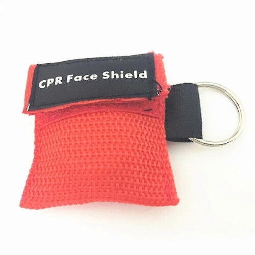 8 Pcs Resuscitation Masks Emergency Keyring Zekai 2