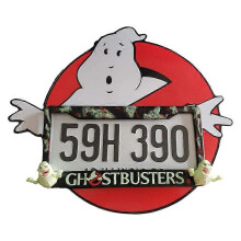 (D, One size) Halloween Licence Plate Frame Halloween Auto License Plate Frame Halloween Personalized Decorate Weatherproof Rustproof License Plate Holder Car Acces