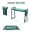 Garden Kneeler with Tool Bag 2