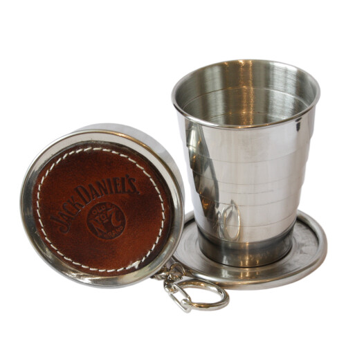 Jack Daniels Jack Daniels Western Leather Collapsible Cup