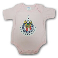 Chivas de Guadalajara Babybody Mameluco Jumpsuit (3-6 m?neder Pink)