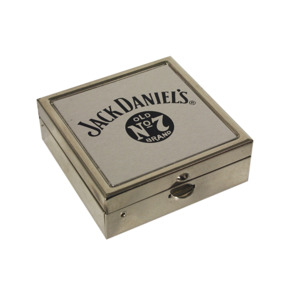 Jack Daniels Jack Daniel's Chrome Square Pocket Ashtray