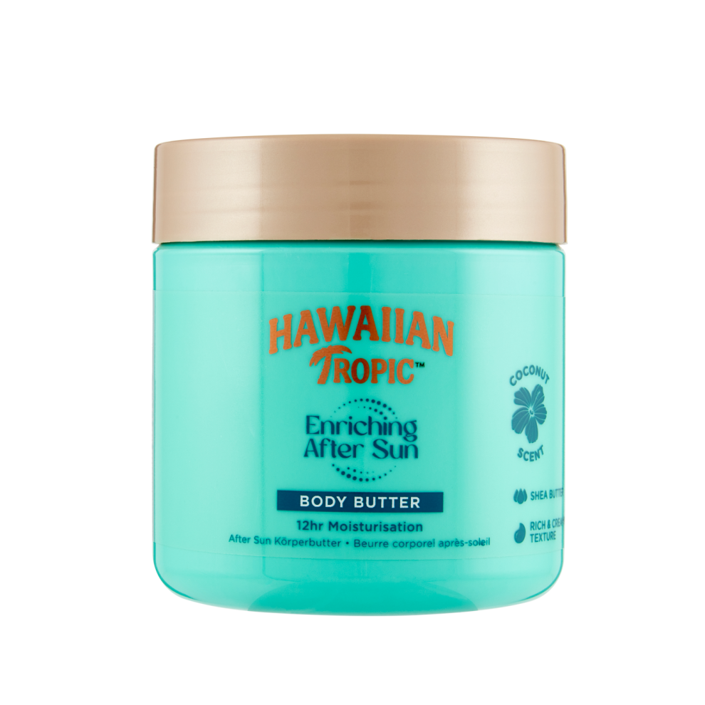 Hawaiian Tropic After Sun Body Butter 250ml â Soothing, Hydrating After Sun Care for Radiant Skin-image-OPC-PF8MXGB-NEW