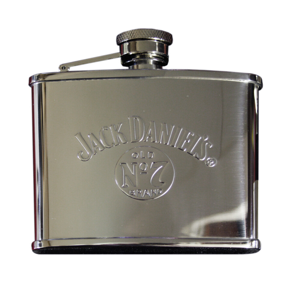 Jack Daniels Jack Daniel's 4Oz Stainless Steel Hip Flask
