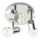 Litecraft Bubble Spotlight Plate LED 15W 3 Light - Chrome 1