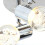 Litecraft Bubble Spotlight Plate LED 15W 3 Light - Chrome 7
