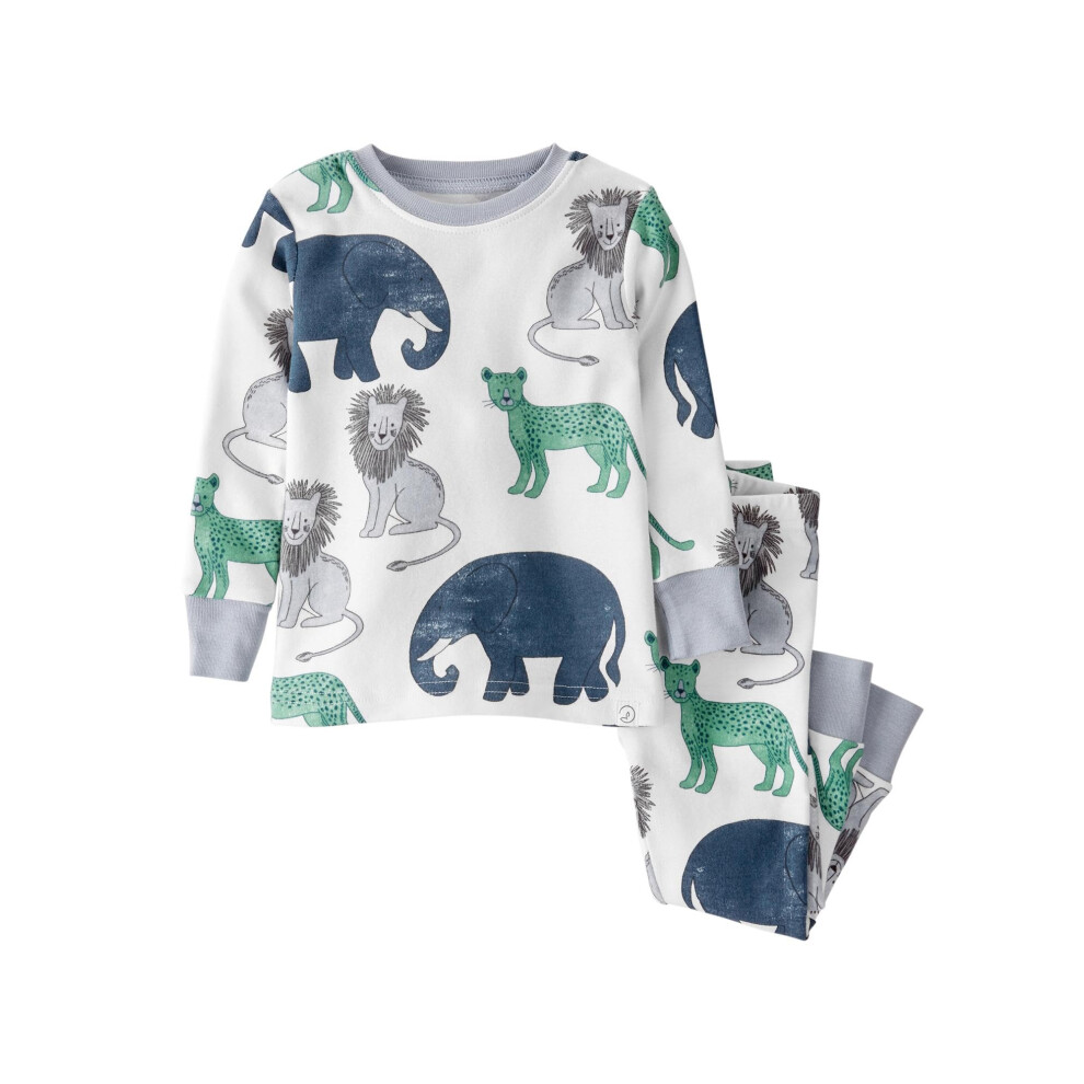 Pyjama 2 pièces pour bébé Little Planet de Carter's en coton biologique Safari 18M