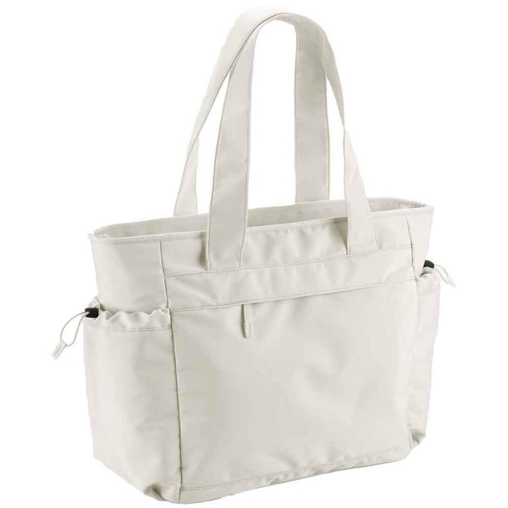 Quadra Unisex Multicoloured (One Size, Natural Stone) Studio Oversized Tote Bag