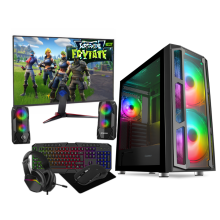 Gaming PC Bundle - i5, 16GB RAM 128GB SSD +1TB HDD GTX1050, 22" M