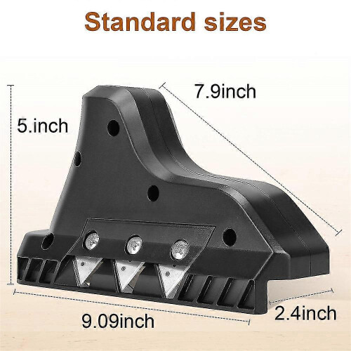 Manual Triple-blade Edge Planer Plasterboard Edger Tool Zekai 1
