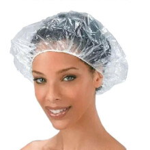 10 X Disposable Waterproof Shower Cap for Hair Salon Zekai