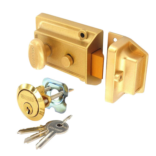 Securit Nightlatch & Cylinder Lock Set