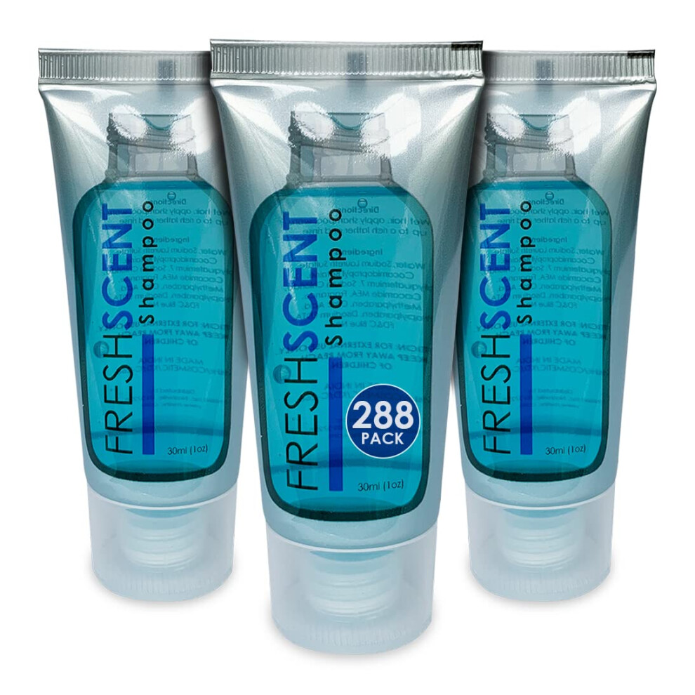 Cacho Fresco Freshscent Shampoo 1Oz Case Of 288 Tubes Hotel Travel Size Bulk Amenities And Toiletries For Hospitality