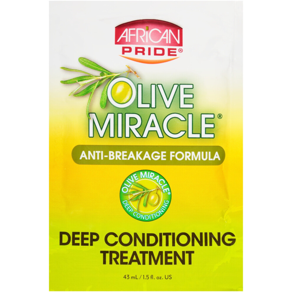 African Pride Olive Miracle Deep Conditioning Treatment 1.5Oz