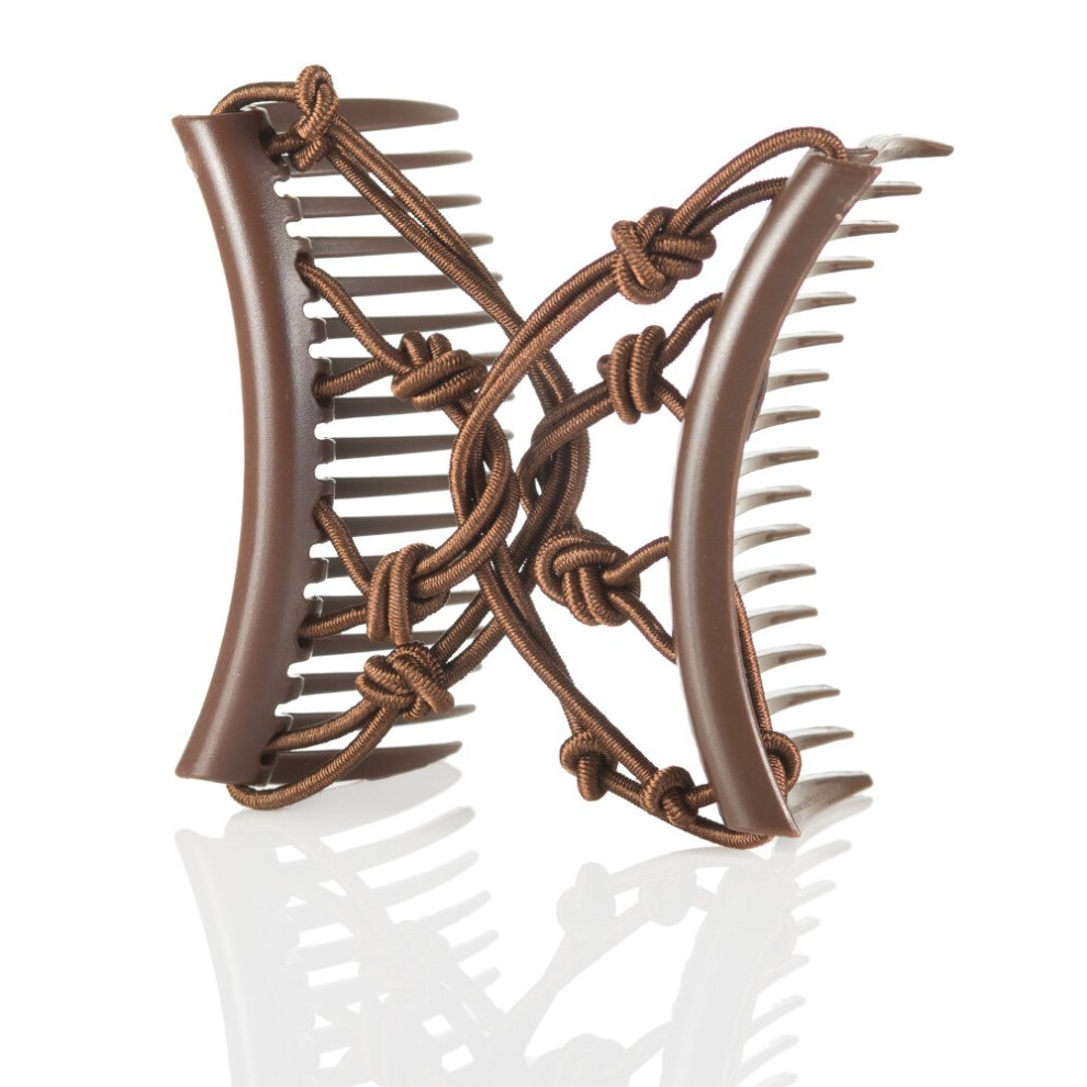 Peine Comfy Original: Peine Doble Para Cabello Fino, Delgado Y Ondulado - Easy Pon-image